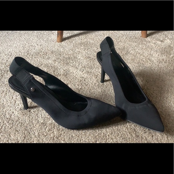 Simply Vera Vera Wang slingback pointed toe heels - womens 7.5 - Picture 1 of 3